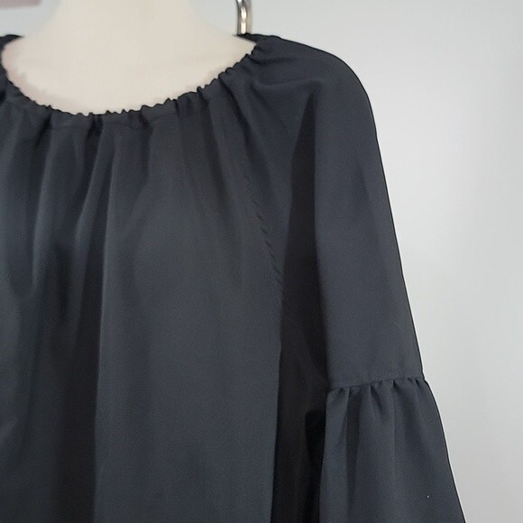 NEED Long Sleeve Flowy Lagenlook Bungee Dress size L - Picture 4 of 11